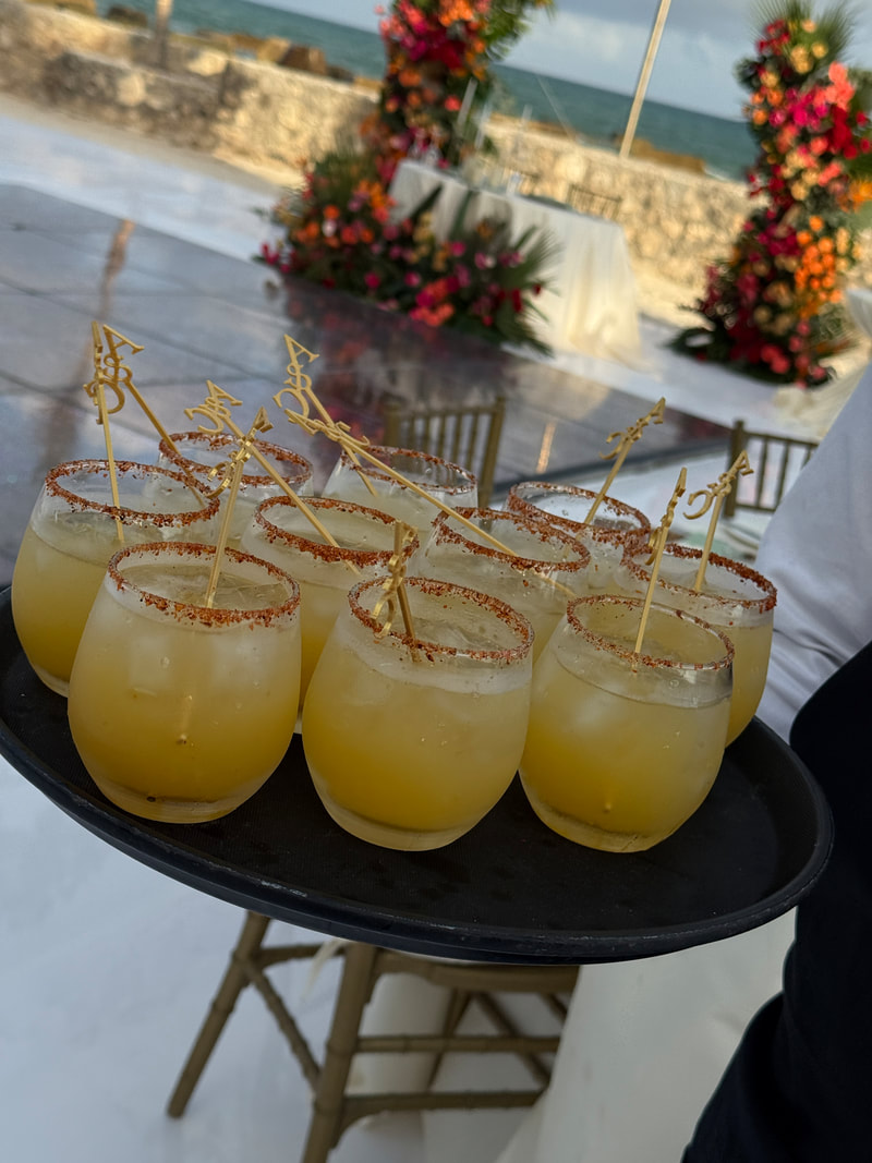 Destination wedding guests enjoying a longer celebration